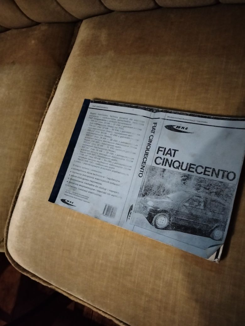 Fiat Cinquecento - instrukcja obsługi
