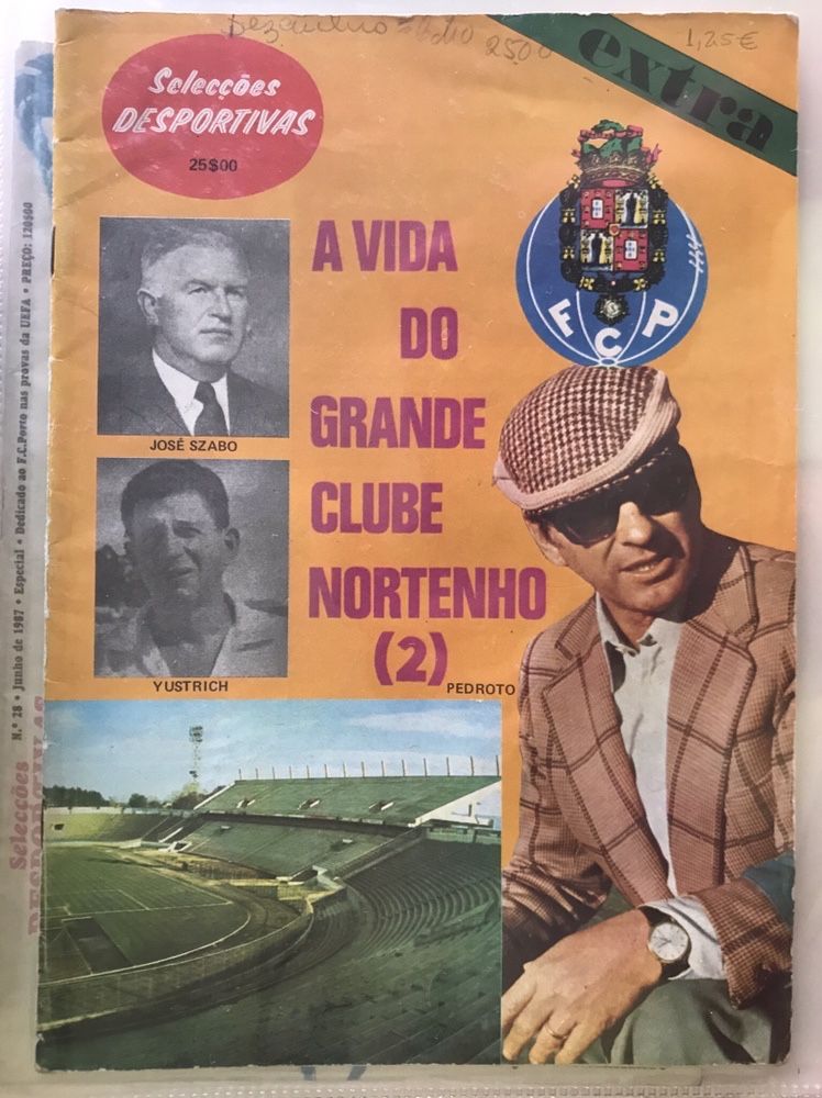 Revista - Selecções Desportivas Futebol Nacional anos 70 e 80