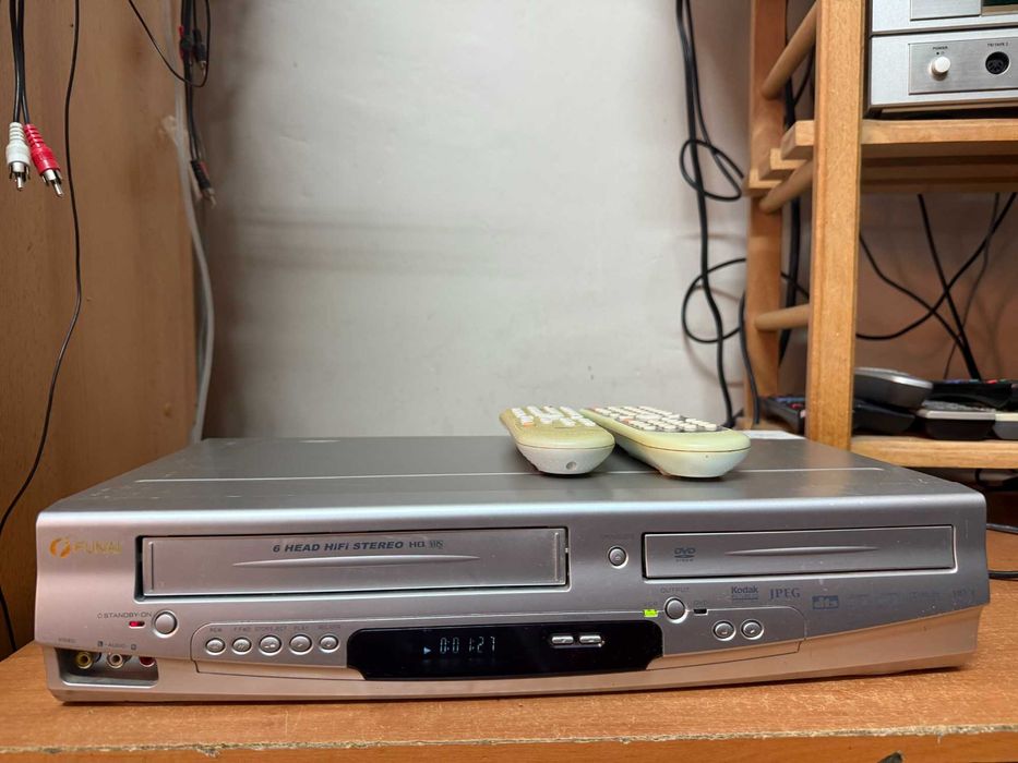 Magnetowid VHS Funai DPVR 6630  Pilot HIFI STEREO