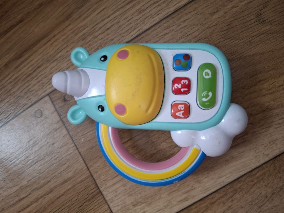 Telefon zabawkowy jednorożec