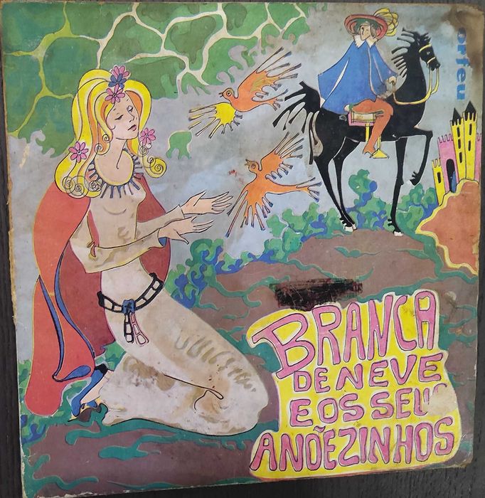 Vinil Single - Branca de Neve e os Seus Anõezinhos