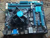 Материнская плата ASUS B75-I5 3350P- 4 ядра процессор, s1155