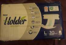 .Підгузки для дорослих Holder Adult Diapers Large 30штук,Curelex L