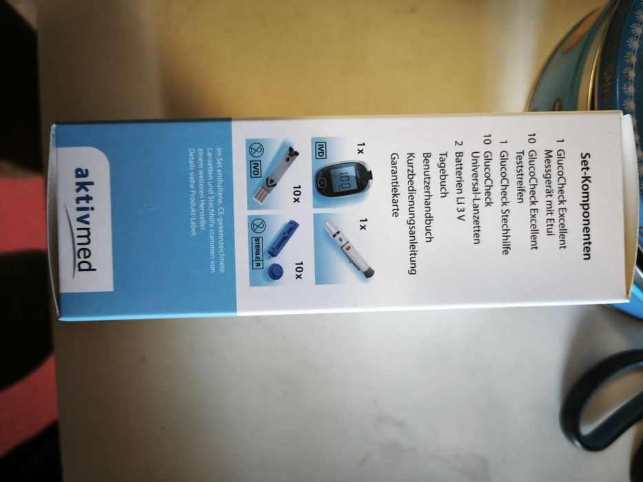 Глюкометр GlucoCheck + 10 тестів