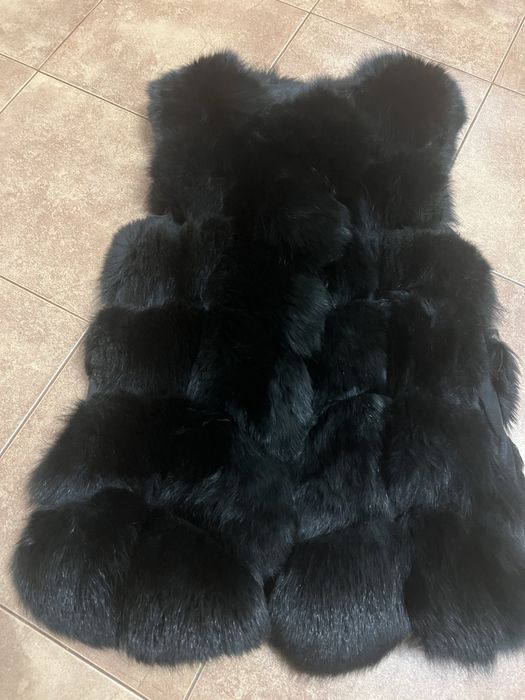 Жилетка натуральный мех