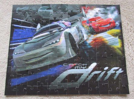 Puzzle Cars Disney - 3D firmy TREFL - 120 elementów.