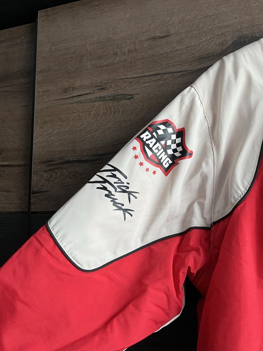 Czerwona kurtka H&M rozmiar S/M