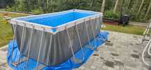 Sprzedam basen bestway power steel 412x201x122