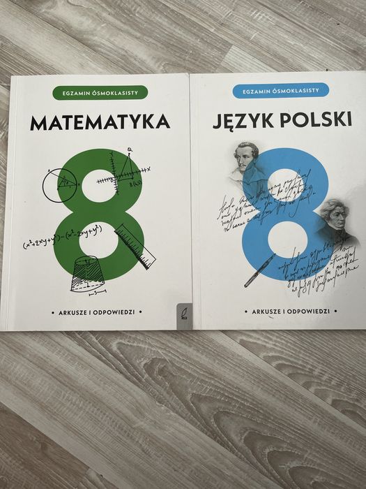 repetytorium osmoklasisty arkusze odpowiedzi jezyk polski i matematyka
