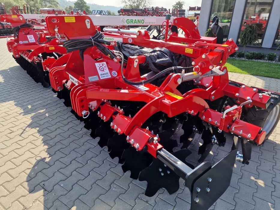 Brona talerzowa SHOP 3 m GRANO SYSTEM wał oponowy 2,5 m 2,7 m OD RĘKI