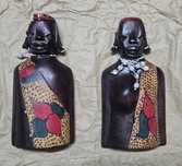 Peças decorativas de madeira