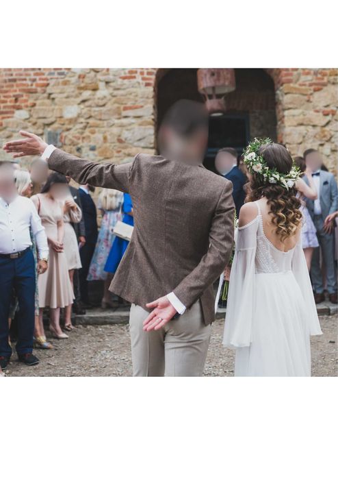 Suknia ślubna BOHO / rustykalna