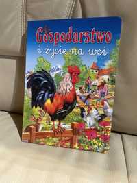 Gospodarstwo i życie na wsi książka dla dzieci Susaeta 174 strony