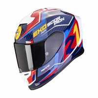 Kask motocyklowy integralny SCORPION KASK EXO-R1 AIR COUP BL-RED-YEL