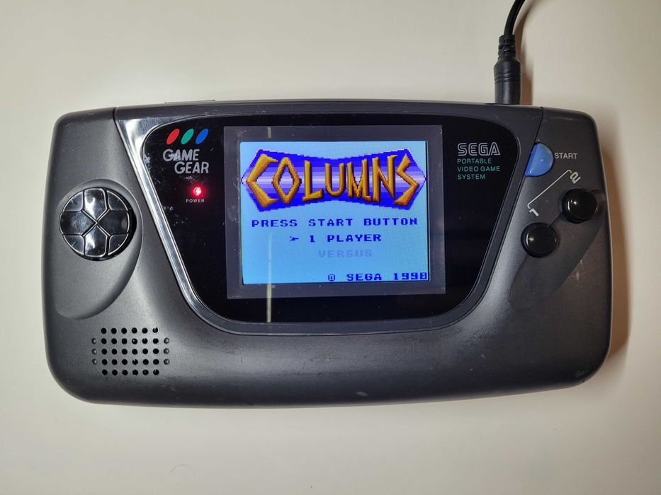 Sega Game Gear com ecrã IPS