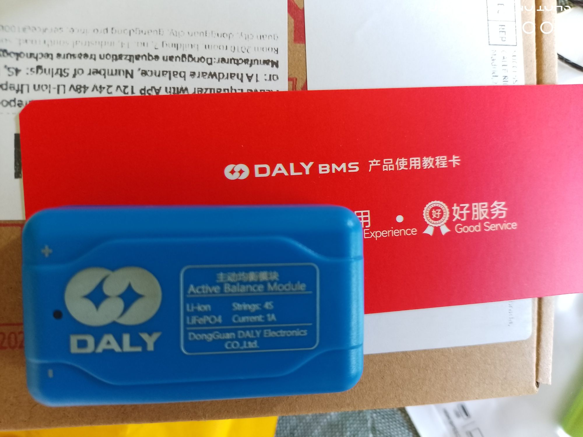 DALY Aktywny balanser ogniw LiFePo4. 4S 1A. Nowy.