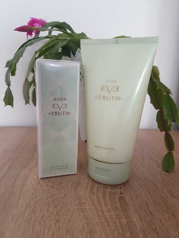 Zestaw perfum EVE Truth Avon + balsam do ciała nowy prezent