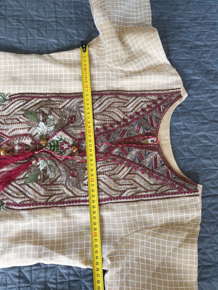 Kamiz, tunika/sukienka, Sari, Bollywoodu, Indie, Orient, S/M