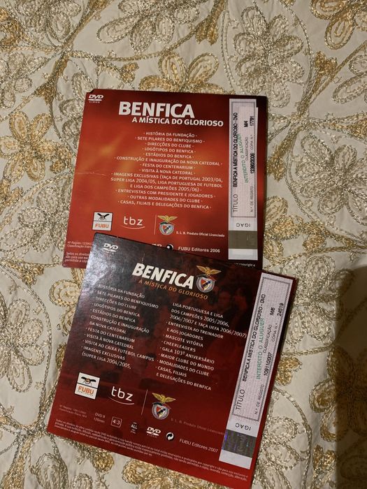 DVD Benfica - A mística do glorioso