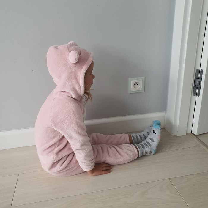 Kombinezon, przebranie, polar Miś