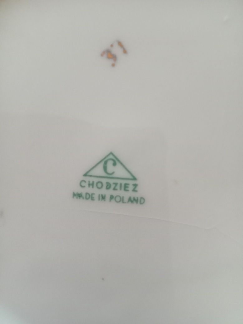 Talerze obiadowe z Chodzieży
