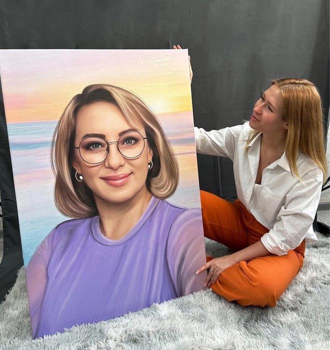 Друк фото на полотні різних форматів