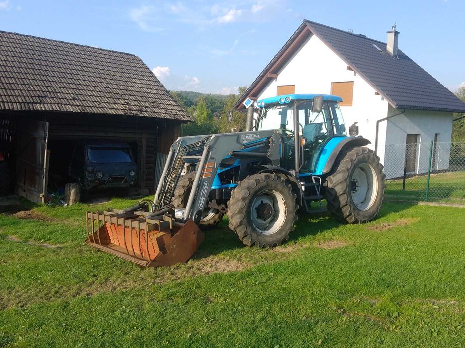 landini legend 120 plus tur maillelux 120 krokodyl