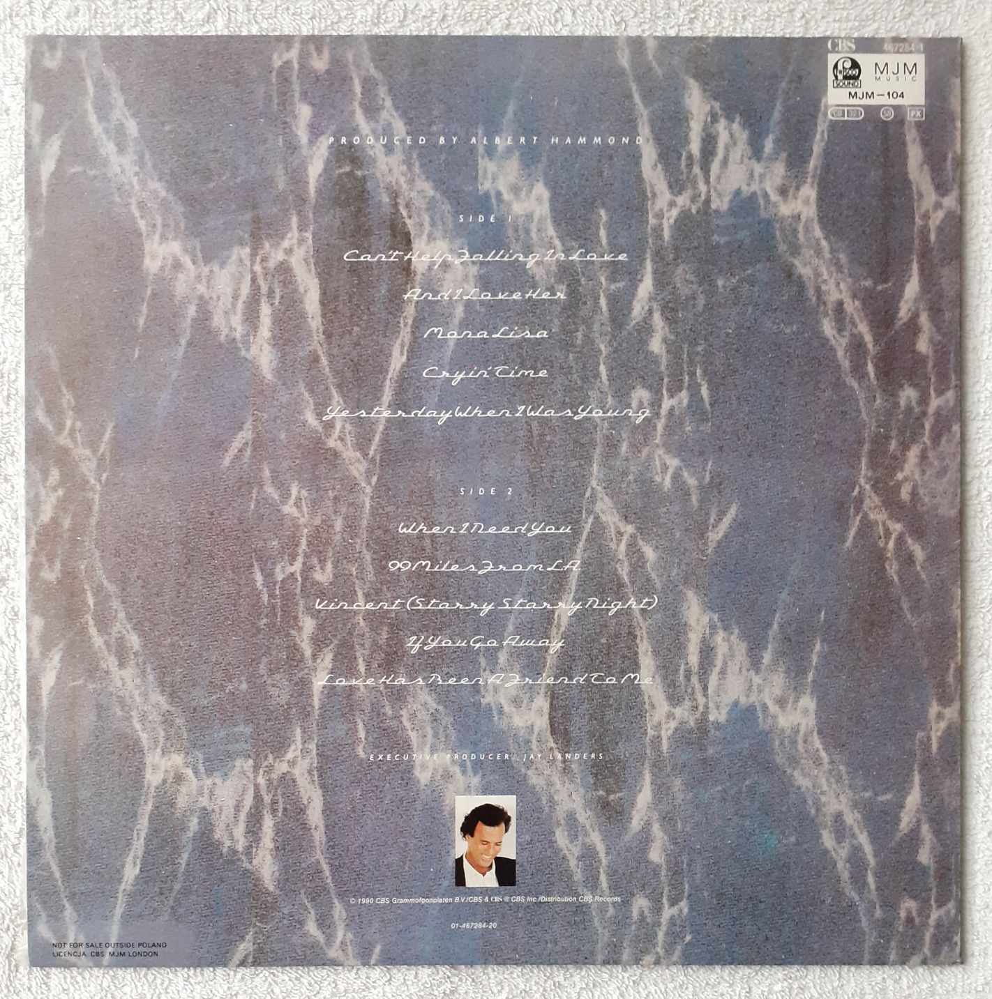 Julio Iglesias – Starry Night (Vinyl, LP, Album)