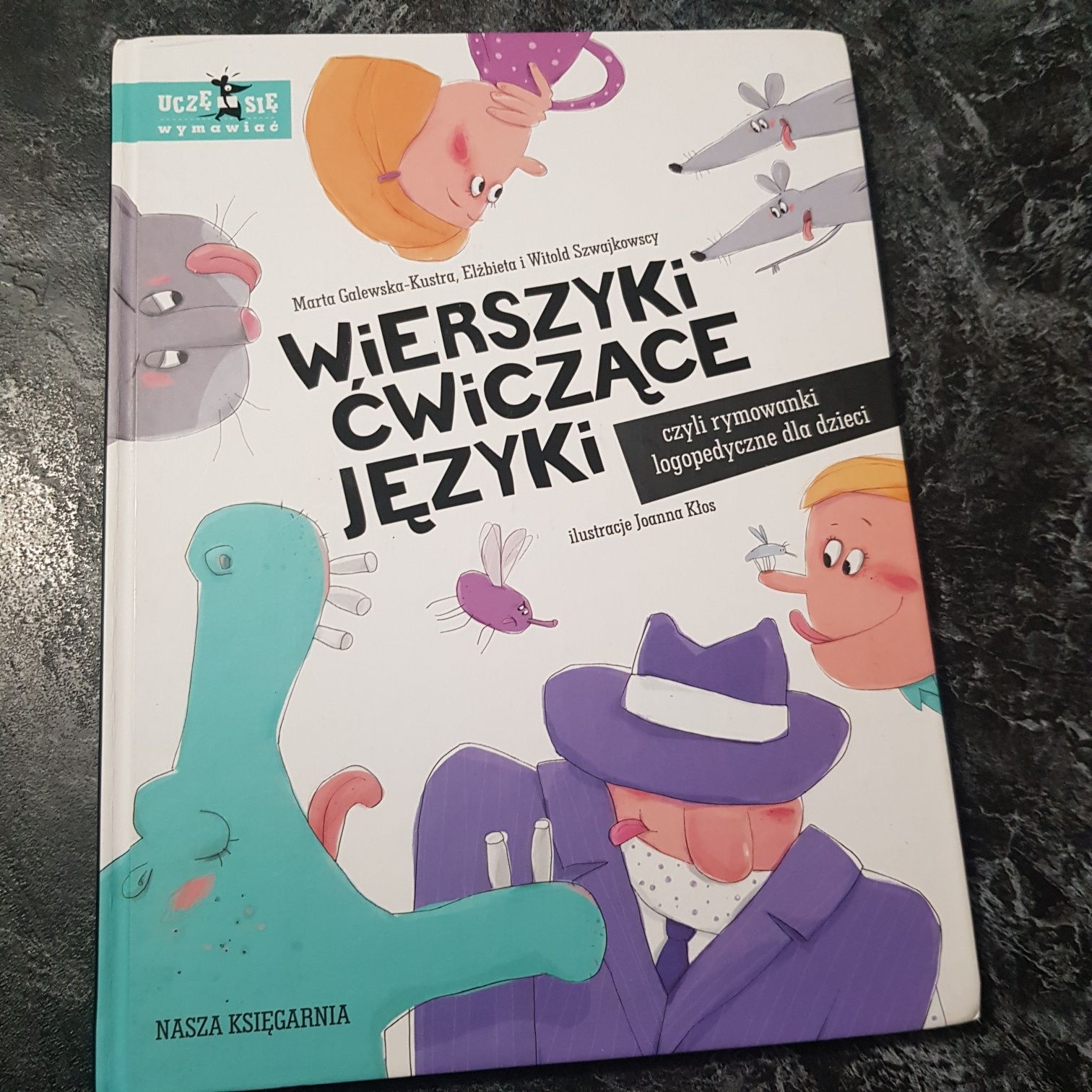 Wierszyki ćwiczące języki, logopeda, szkoła, rymowanki