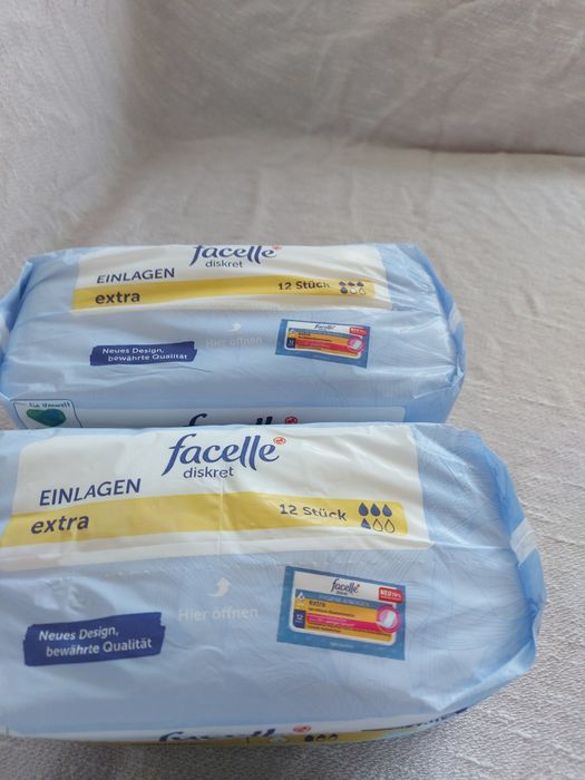 Wkładki higieniczne facelle