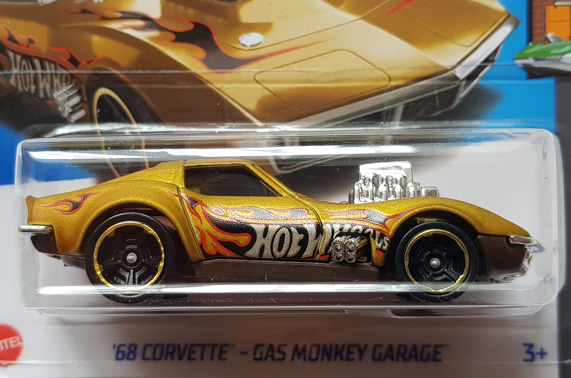 Hot Wheels "68 Corvette-Gas Monkey Garage"