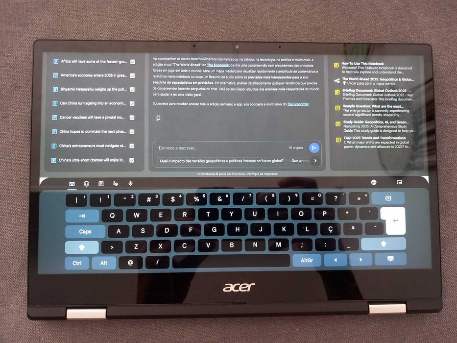 Acer Chromebook Spin 513 Híbrido