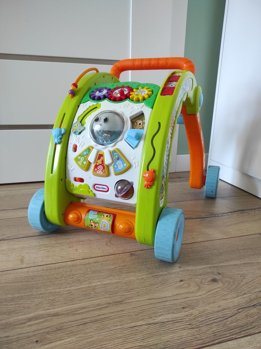 Chodzik pchacz little tikes Safari stół aktywności tablica manipulacyj