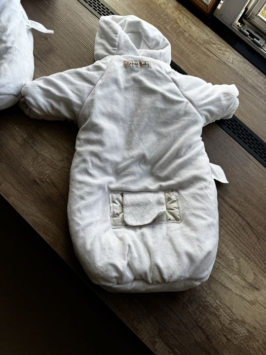 Конверт комбинезон зимний Lenne baby 56 размер для двойни