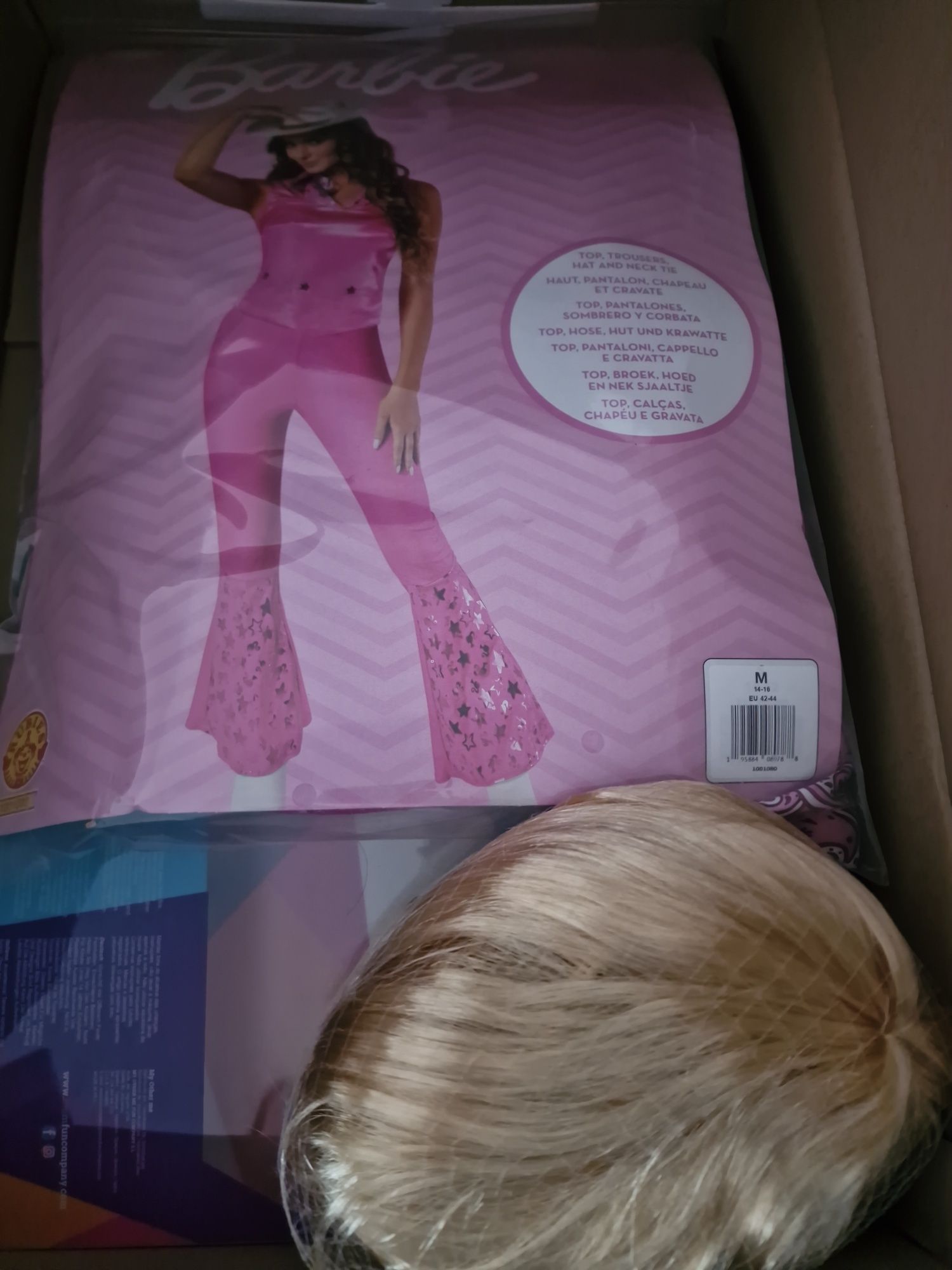Barbie disfarce carnaval M/L