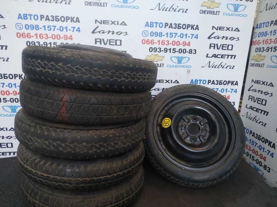 Докатка р14 запаска ланос 4*100 цо 55. 56.2