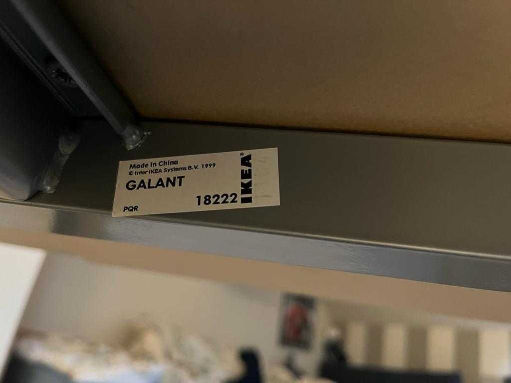 Biurko duże z regulacją wysokości IKEA Galant