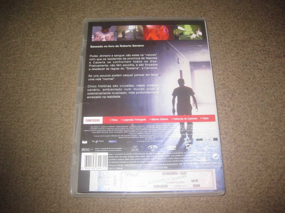 DVD "Gomorra" de Matteo Garrone