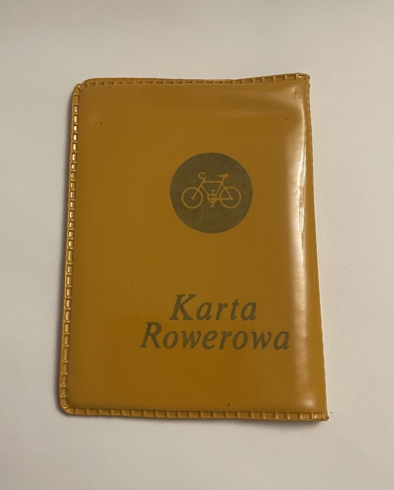 Etui okładka kolekcjonerska legitymacja szkolna karta rowerowa PRL