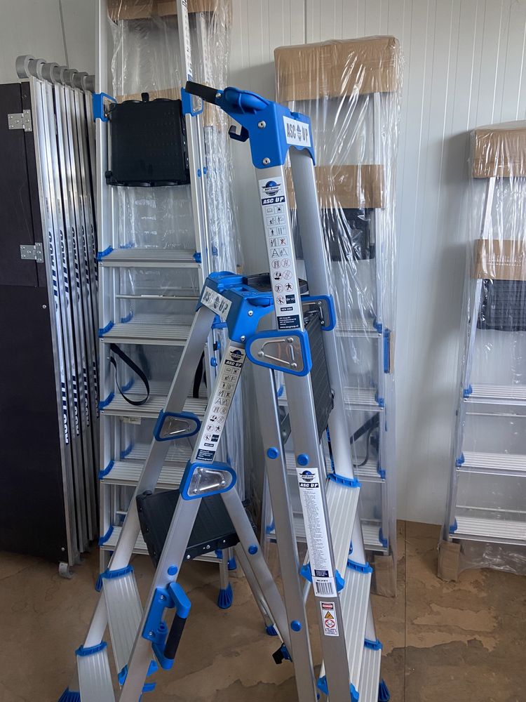 Escadotes novos em aluminio