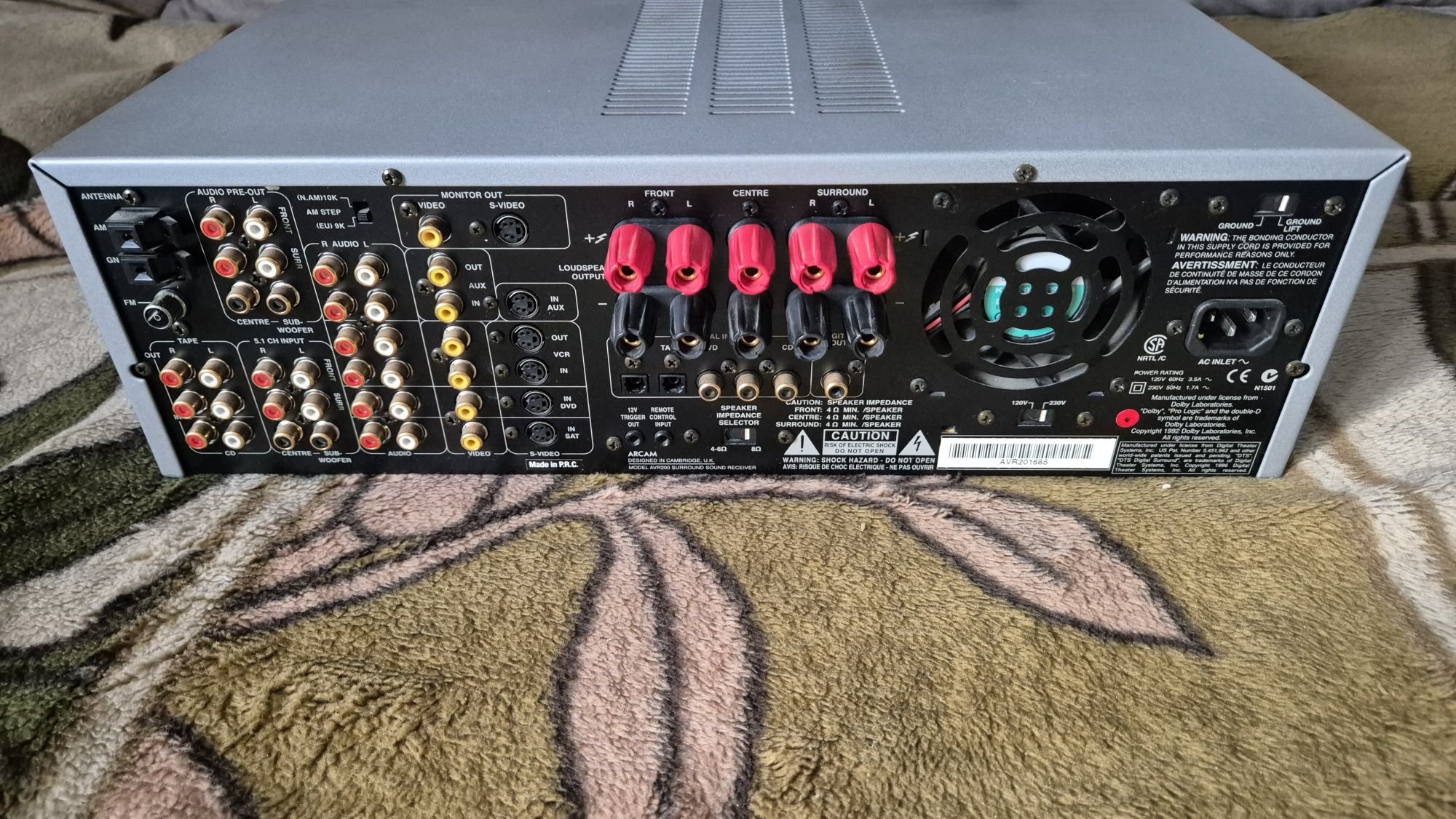 Amplituner Arcam Avr200