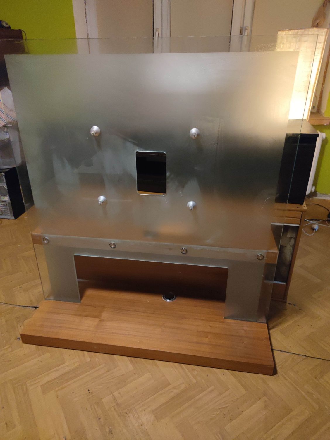 Mebel szafka RTV tv telewizor z forniru  solidna