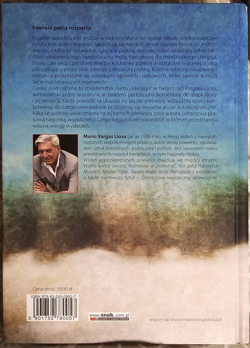 Mario Vargas Llosa, Ciotka Julia i skryba