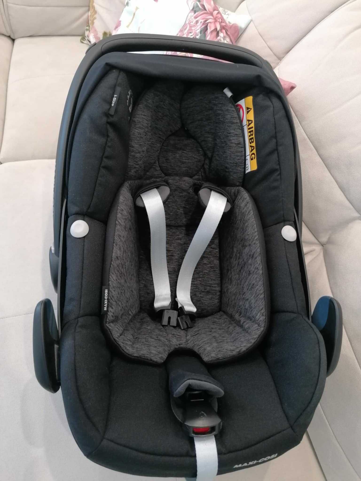 2 Foteliki Maxi Cosi + baza Family Fix3 KOMPLETNY SUPER ZESTAW