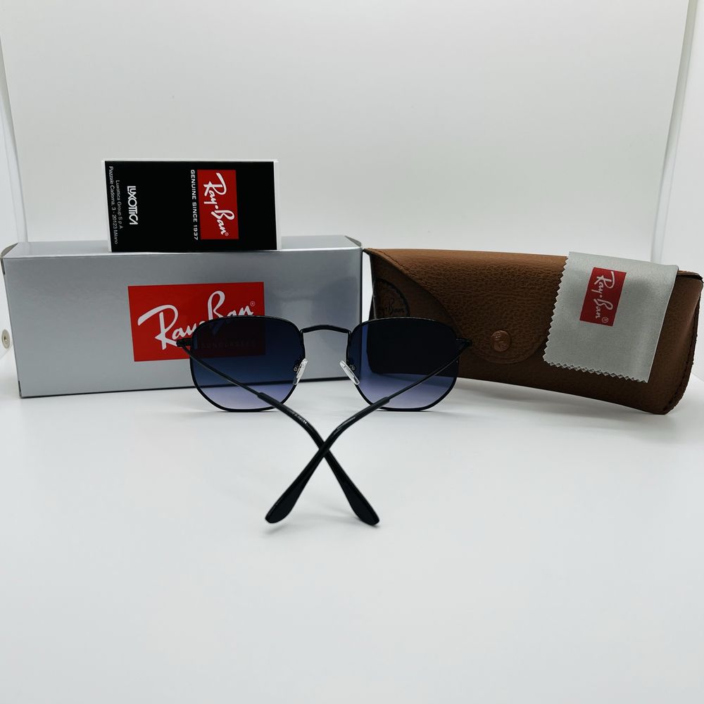 Солнцезащитные очки Ray Ban Hexagonal 3548 Black|Blue Gradient