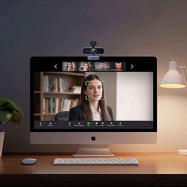 Kamera internetowa Ugreen USB 4K Ultra HD - szara