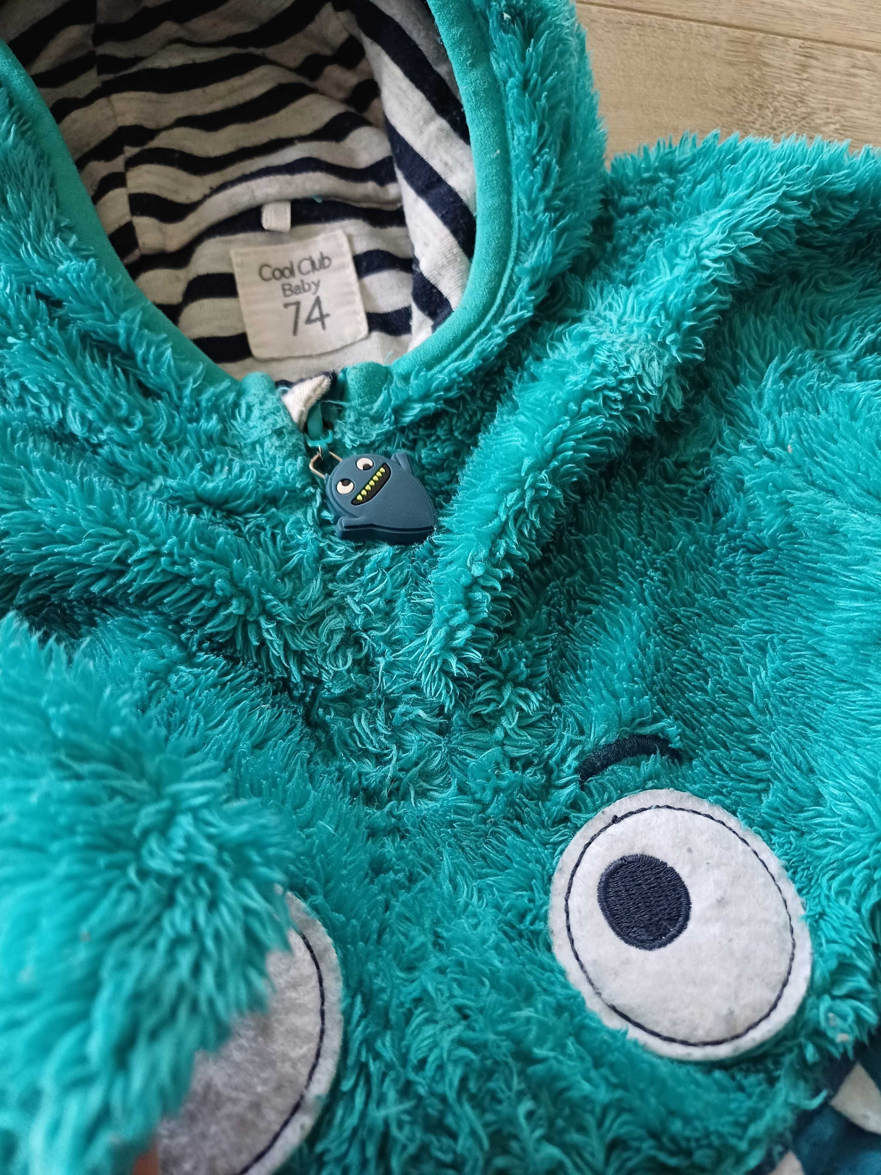 Ciepła bluza chłopiec 74 smyk
