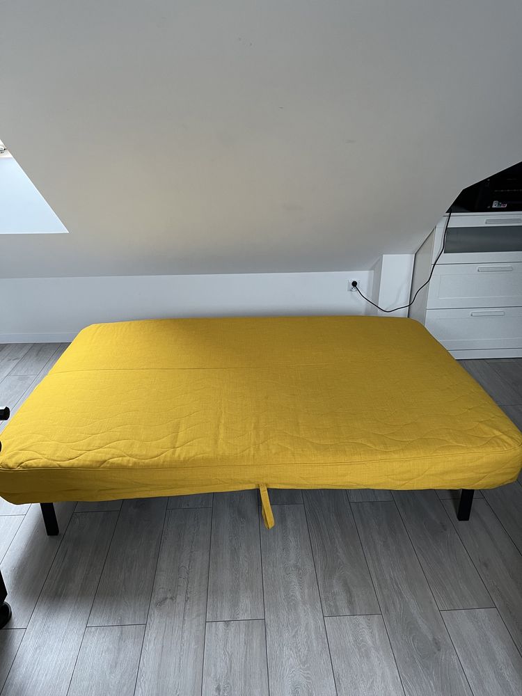 Sofa kanapa rozkładana 3 osobowa Ikea NYHAMN 140x198 cm