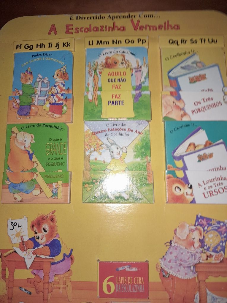 Livro infantil de grande dimensão