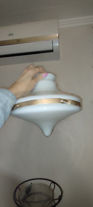 Плафон на люстру цоколь свічка